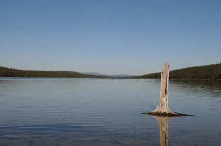 Grövelsjön, södra änden