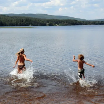Idre badplats, Idresjön