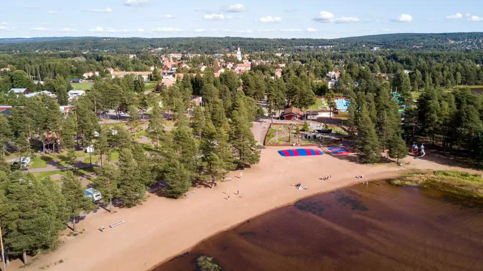 Orsasjön, Strandbadet