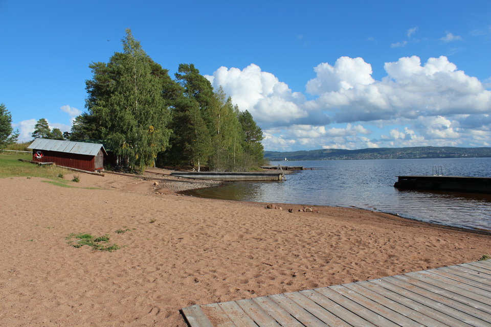 Siljan, Vikarbybadet