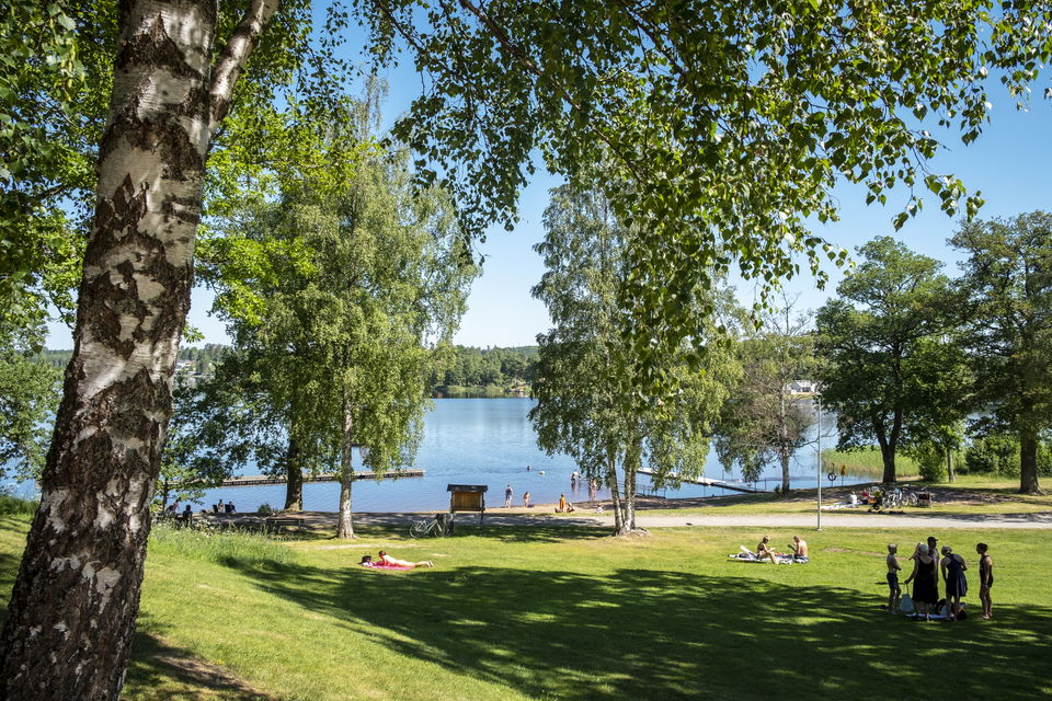 Hunsnäsen, Prästängsbadet