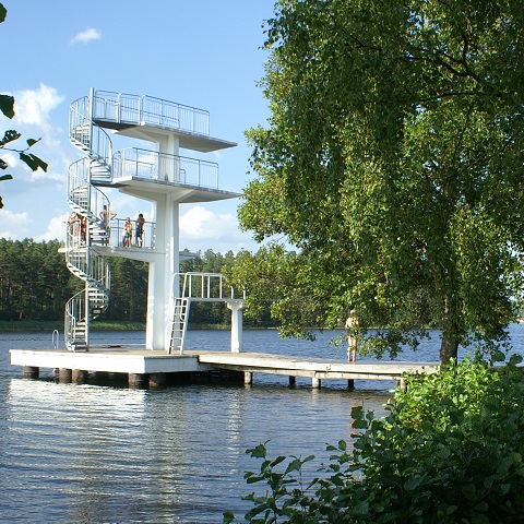 Mullsjön, Barnbadet