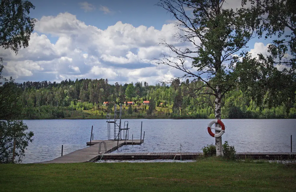 Rosjön, Skullaryds badpl.