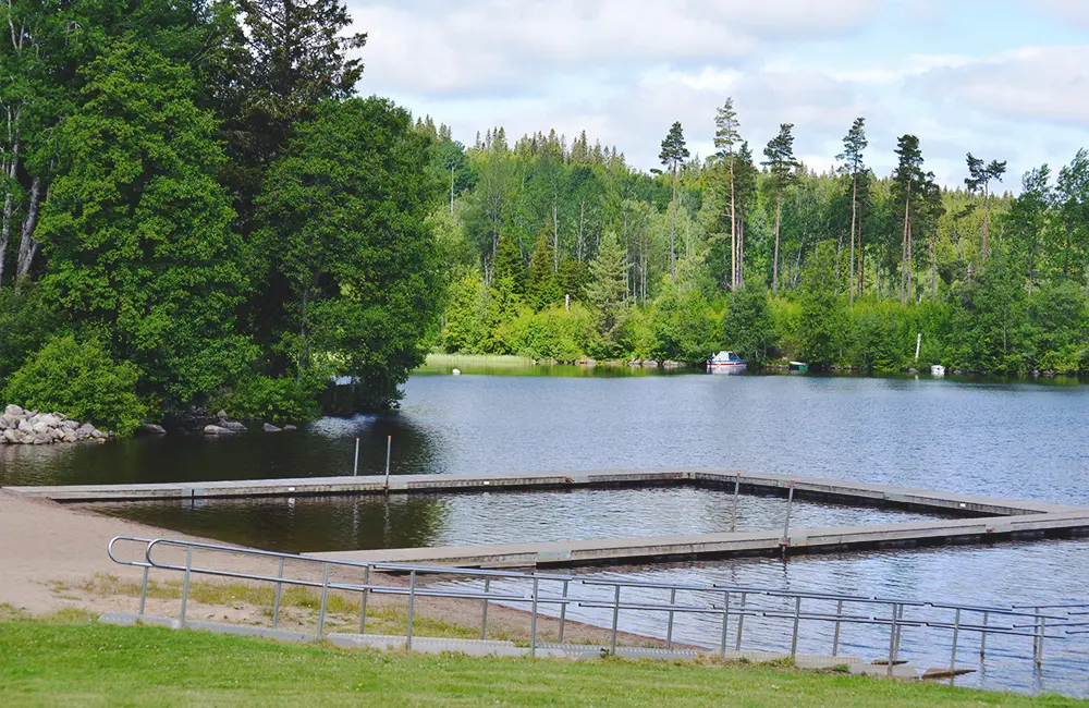 Storesjön, Vareviksbadet