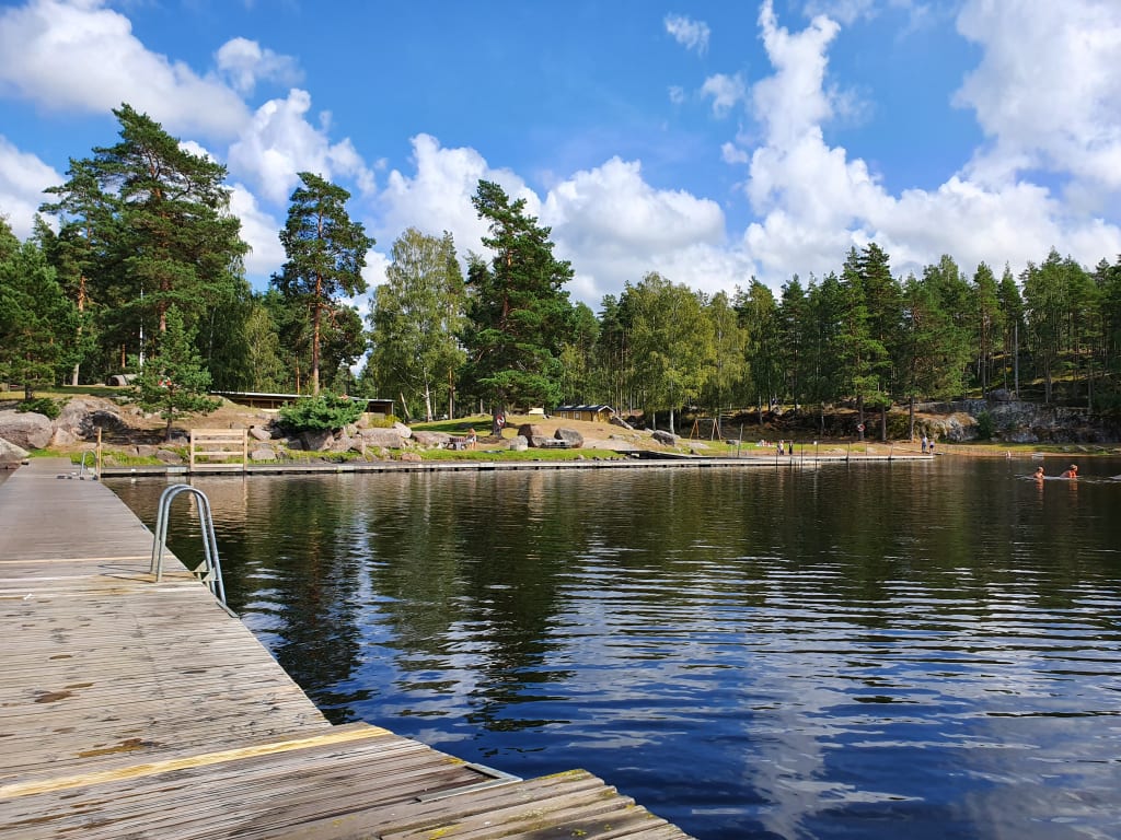 Hesjön, Målilla