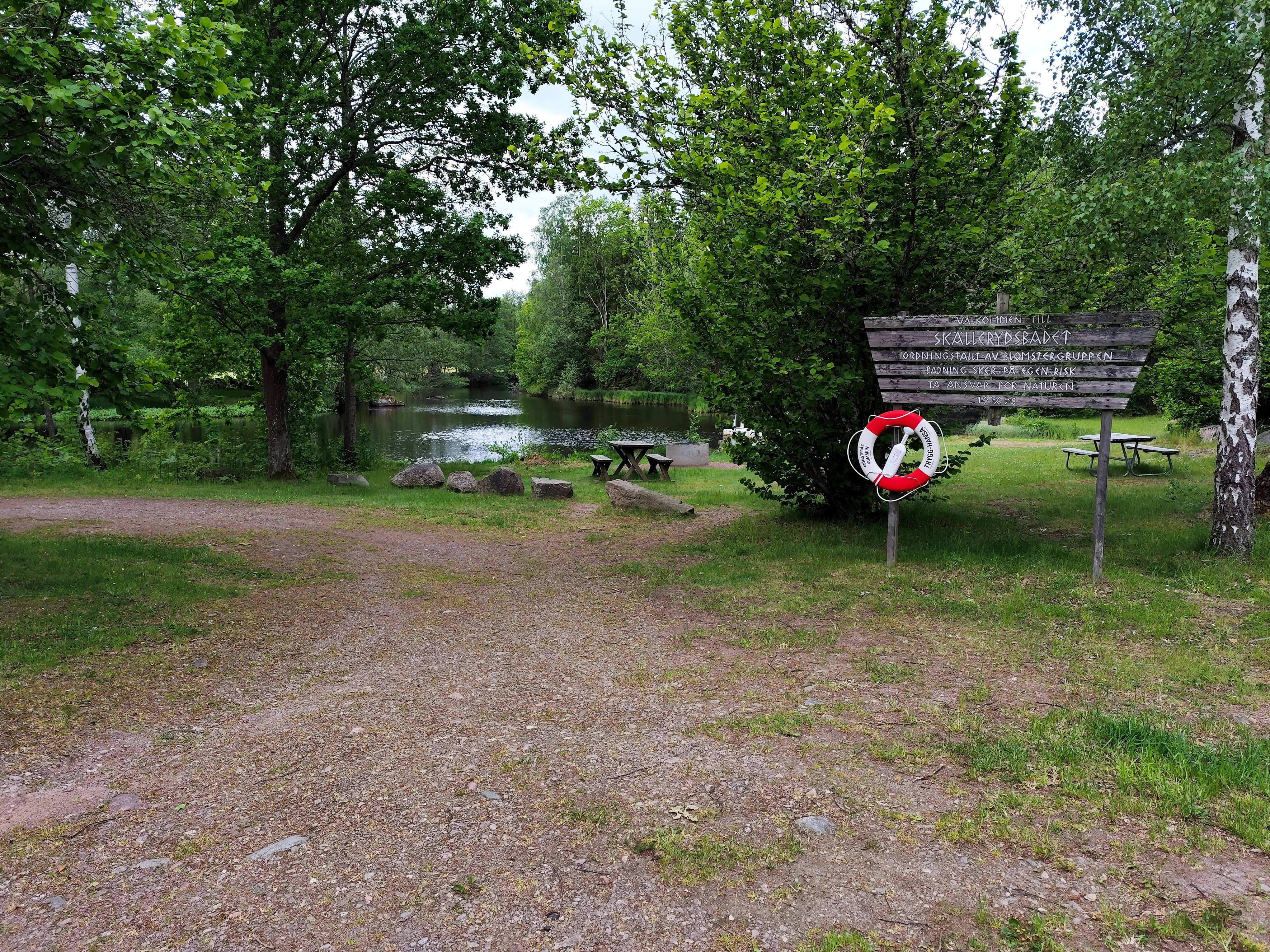 Skällerydsbadet, Alsterån (Blomstermåla)