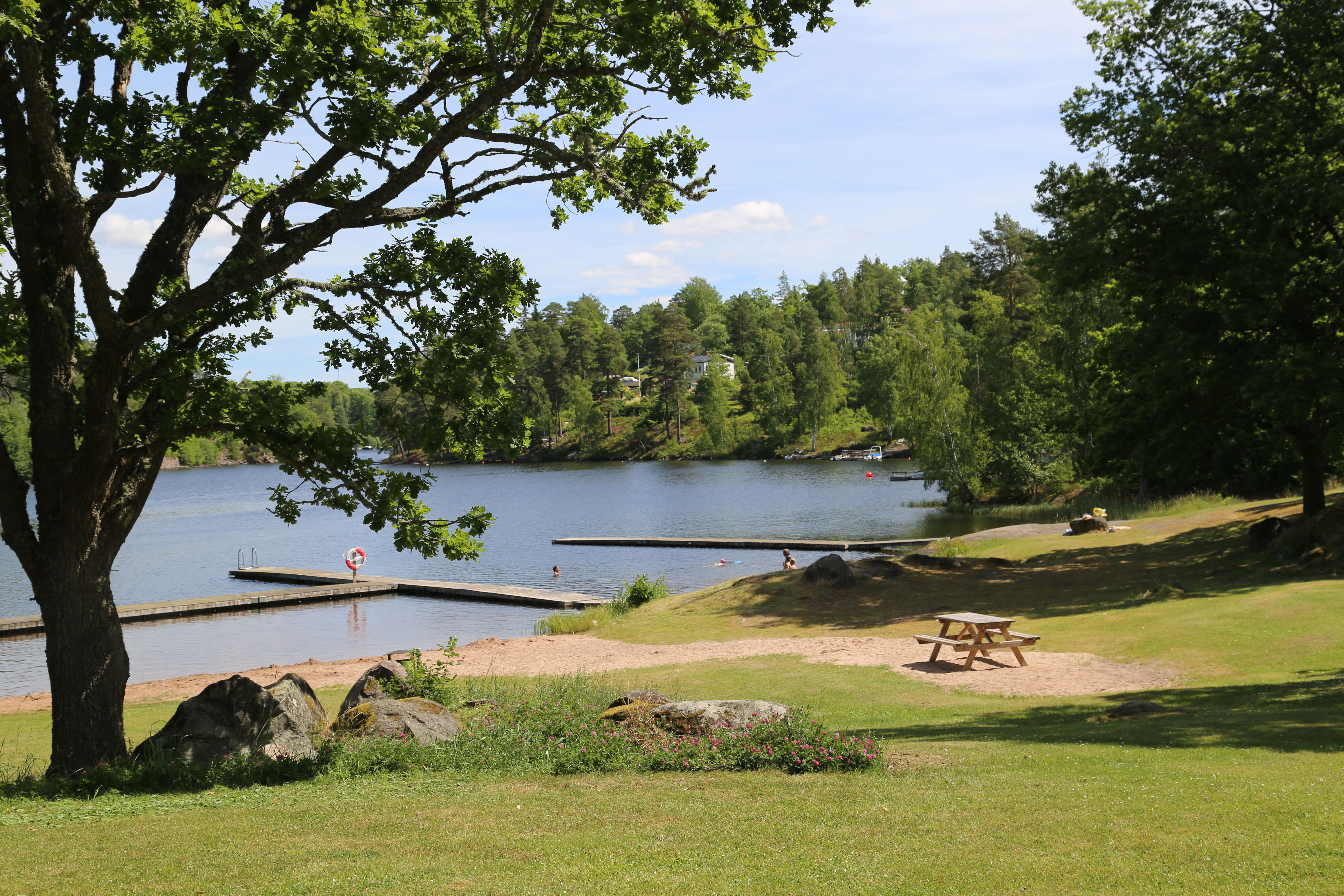 Ankarsrums badplats (Långsjön)