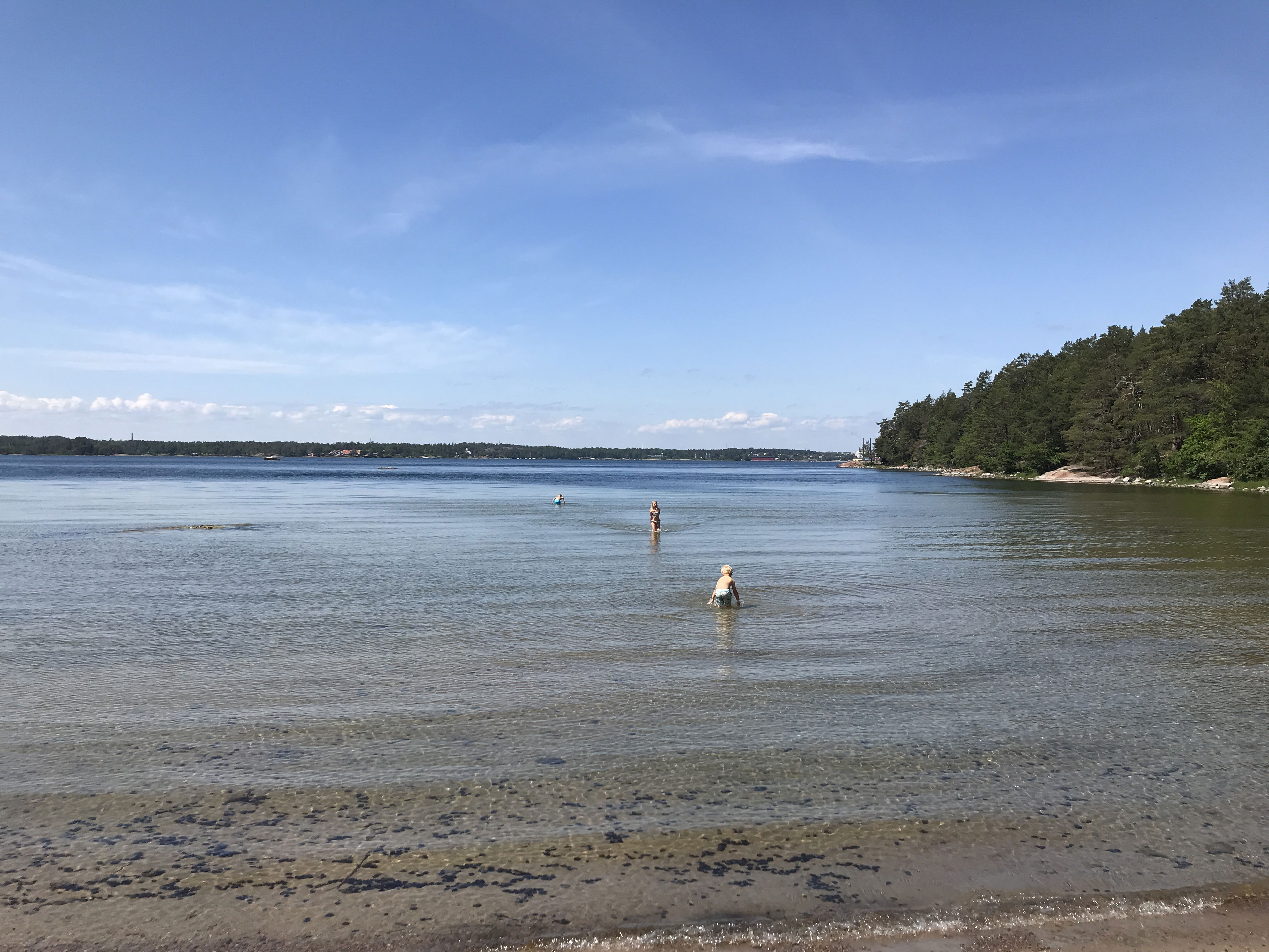 Gränsö, Sandvikens badplats