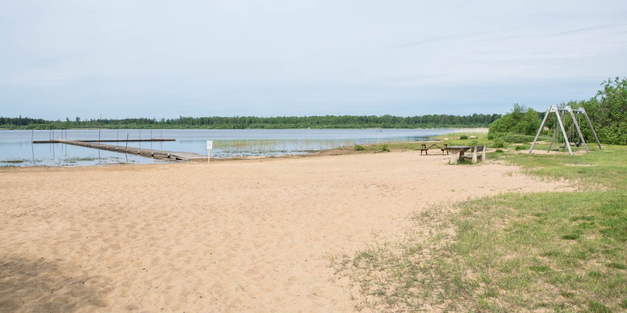 Virestadsjön, Välje badplats