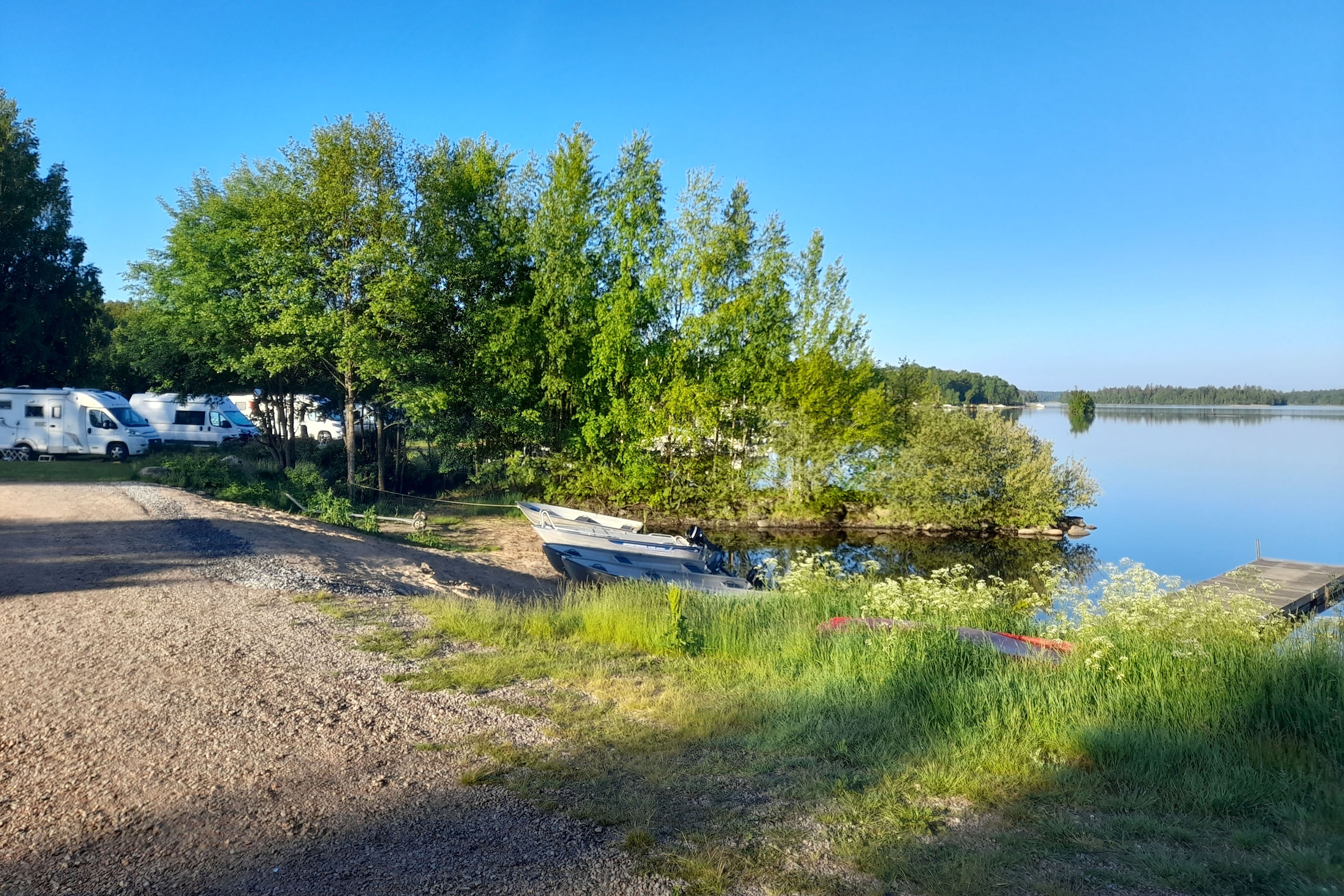 Bolmen, Bolmsö camping