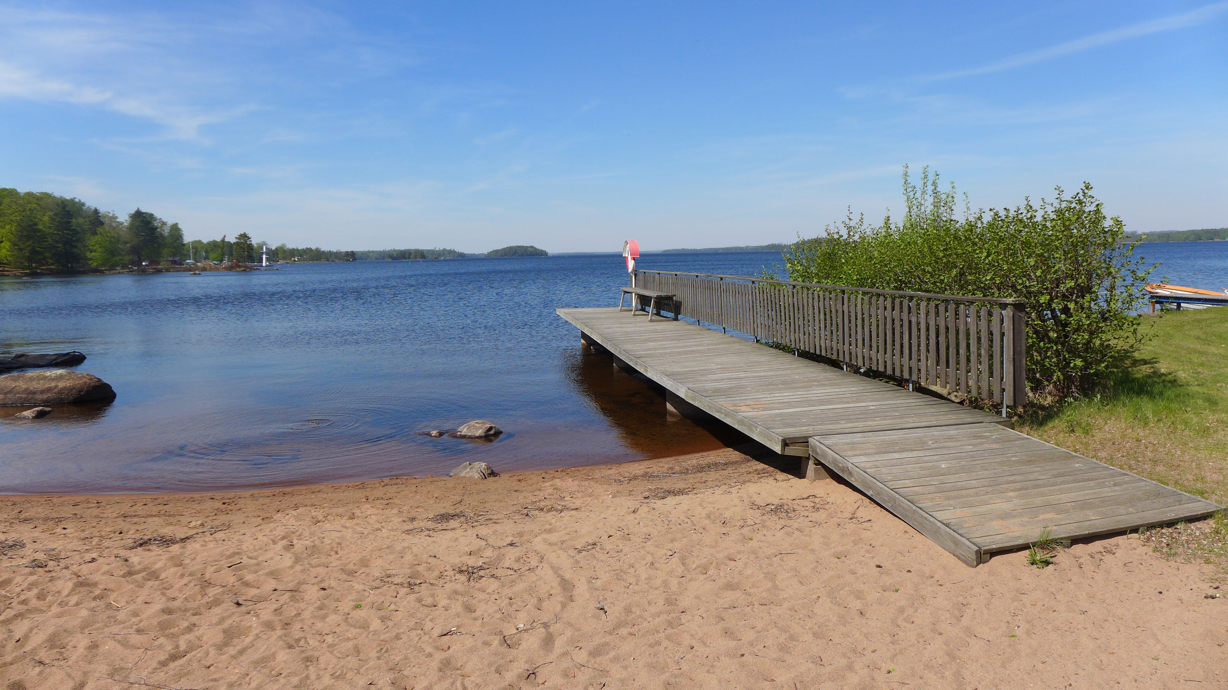 Helgasjön, Dalbostrand