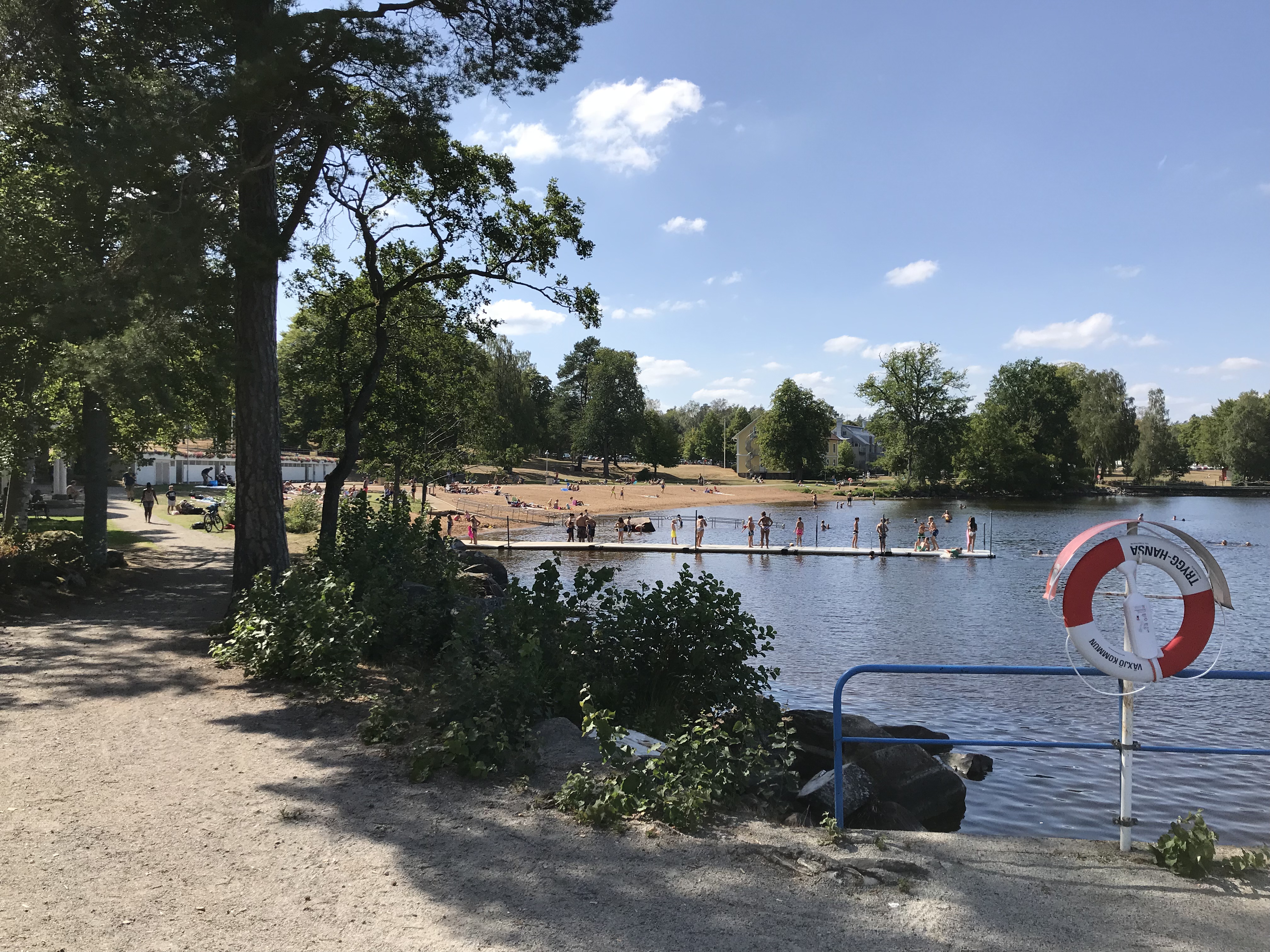 Helgasjön, Evedal