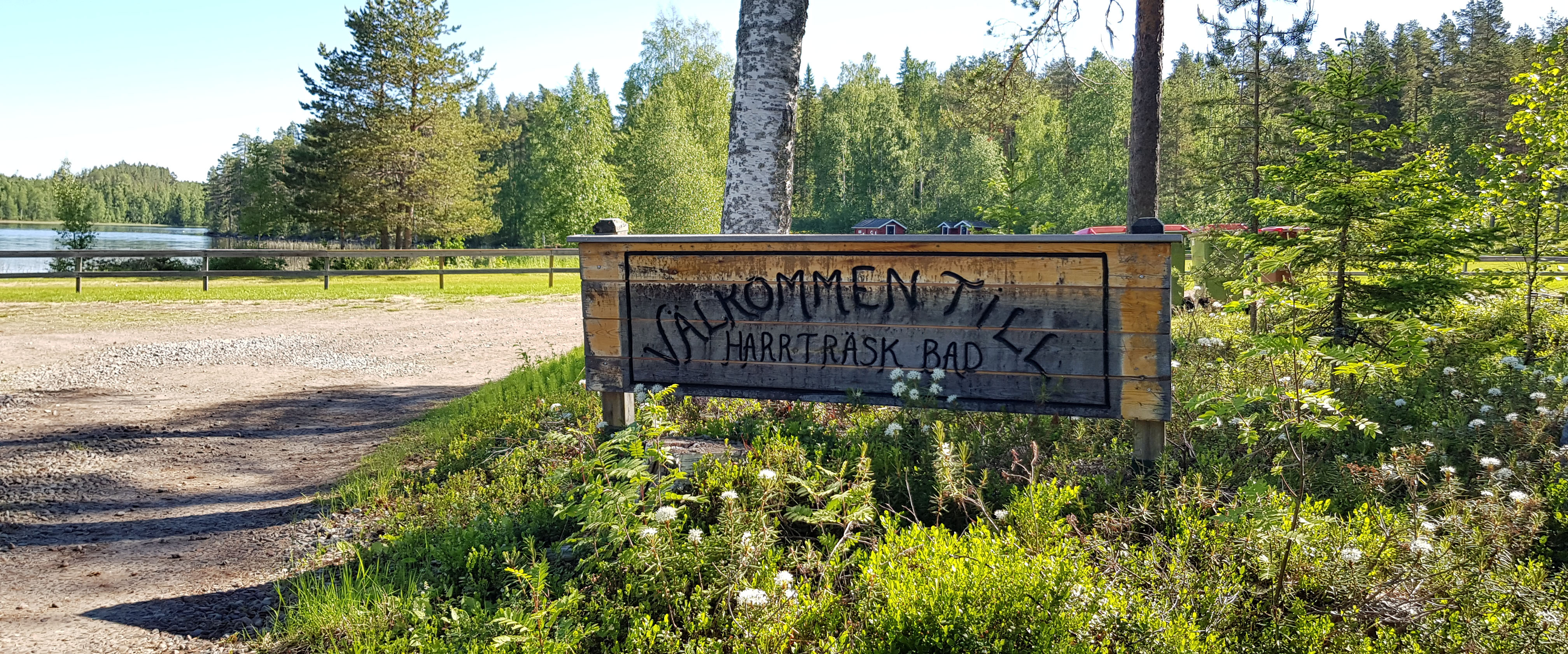 Harrträsket, Norrfjärden