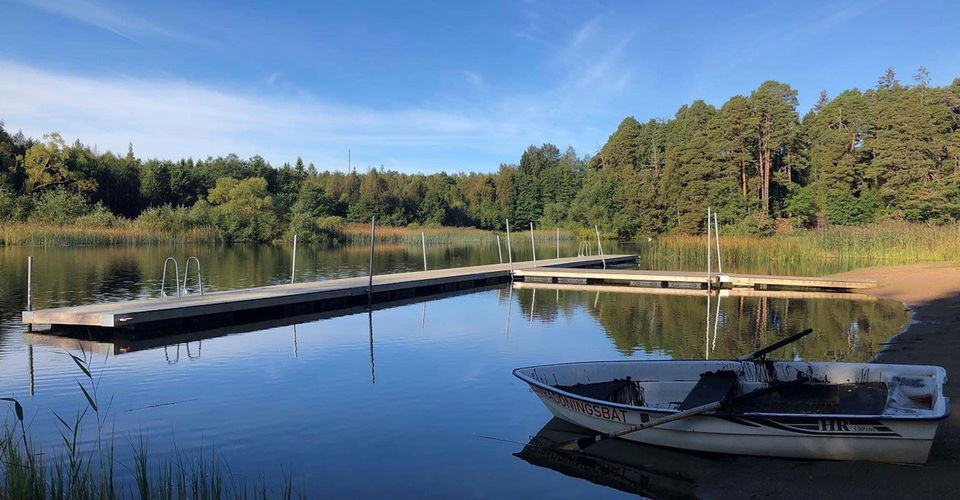 Svartån, Timmeröbadet