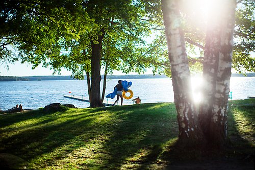 Mälaren, Kallhällsbadet