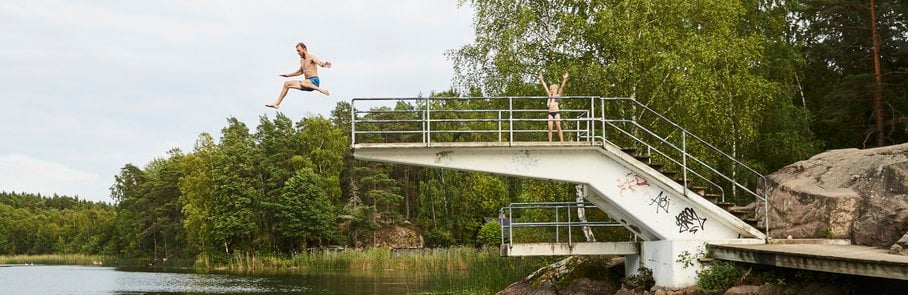 Edsviken, Strandvägen