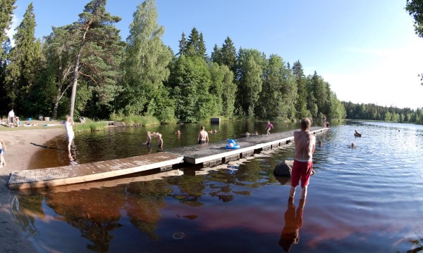 Lafssjön, Lafsenbadet