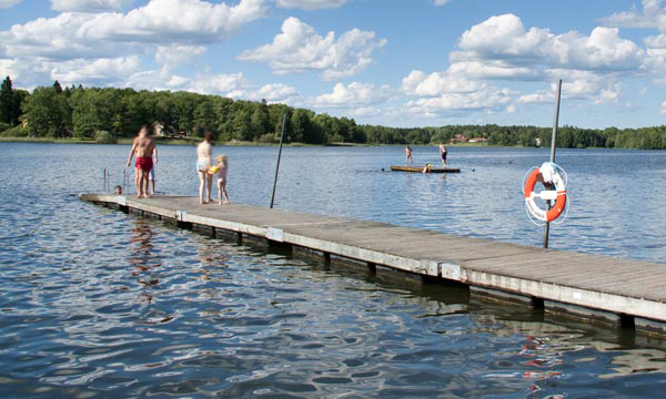 Lötsjön, Borgardalsbadet