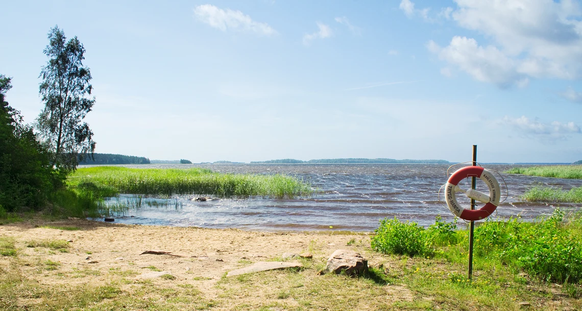 Vänern, Strandvik