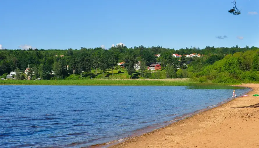 Asklanda badplats, Öresjö