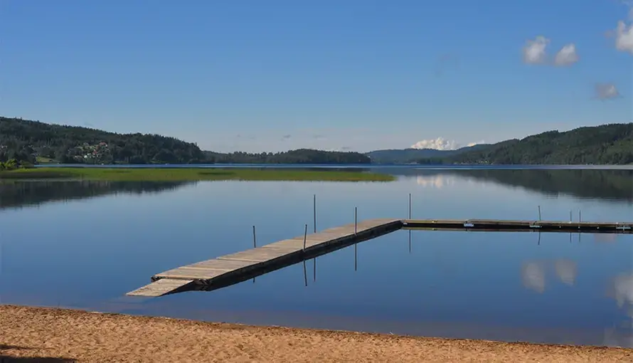 Skalle badplats, Öresjö