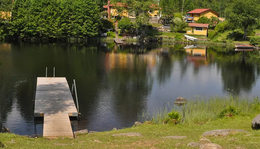 Skansasjöns badplats, Målsryd