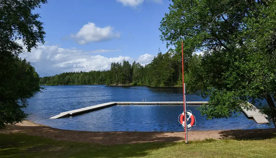 Storsjöns badplats, Viskafos