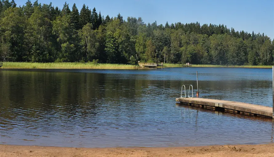 Transåssjöns badplats, Borås