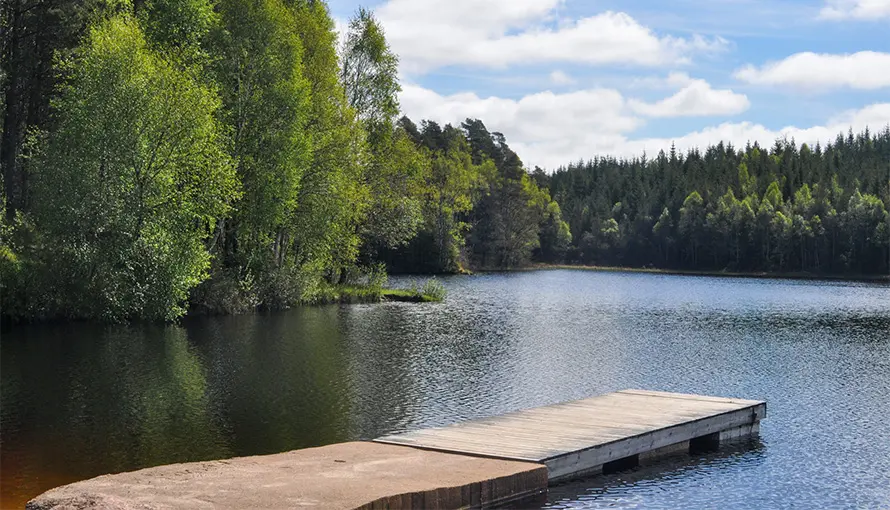 Trummesjöns badplats